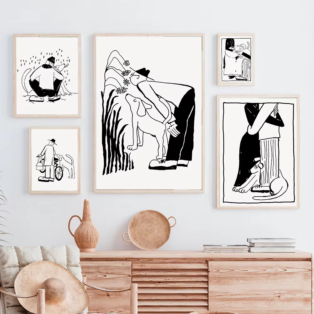 The Korean Lifestyle - Poster su tela divertente con stile