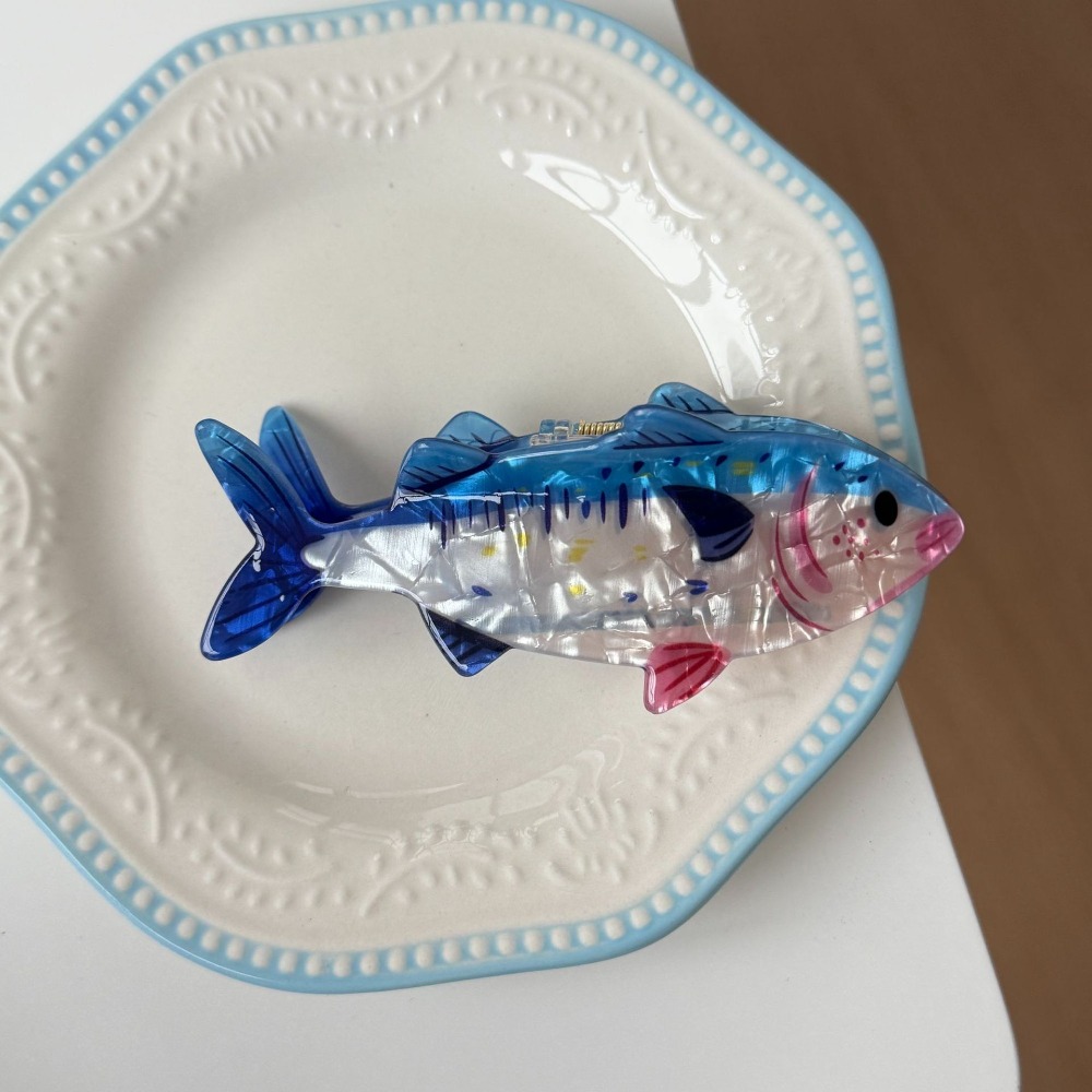 Korean Women Lifestyle - Fermacapelli a forma di pesce tonno