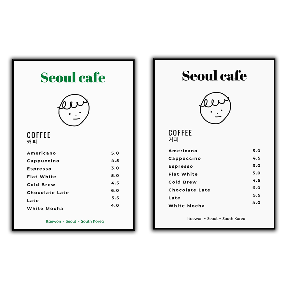 Seoul Cafe Stampa Wall Art Sta - South Korea Lifestyle recensione e prezzo